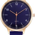 Women Watches Leather Mesh Strap Round Case Analog Fashion Ladies Wrist Watches