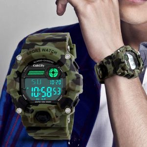 Boys Sport Watch,Waterproof Digital Electronic Casual Wrist Kids Sports Watch - Image 5