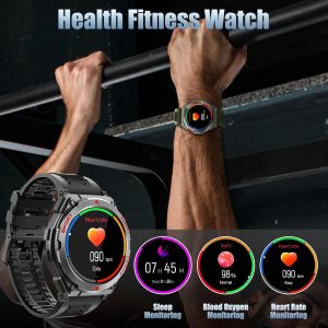 Smart Watch, 1.52-Inch Touch Screen  Smartwatch with Text and Call, Heart Rate and Activity Trackers - Image 3