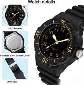 Waterproof Children Quartz Watch,Soft Strap,Easy to Read Watch for Kids - Image 2