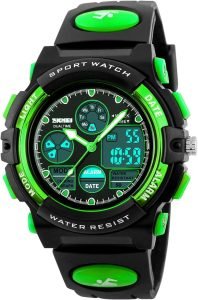 Dayllon Kids Digital Watch Outdoor Sports 50M Waterproof Electronic Watches Alarm Clock 12/24 H Stopwatch Calendar Boy Girl Wristwatch