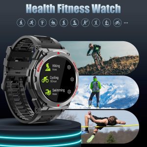 Smart Watch, 1.52-Inch Touch Screen  Smartwatch with Text and Call, Heart Rate and Activity Trackers - Image 4