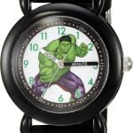 MARVEL Kids' Plastic Time Teacher Analog Quartz Silicone Strap Watch